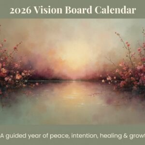 2026 Vision Board Calendar – Digital Editable Edition