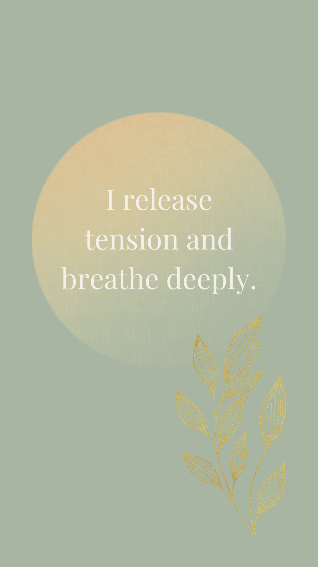 Peace & Calm – Affirmation Phone Wallpapers - Image 3