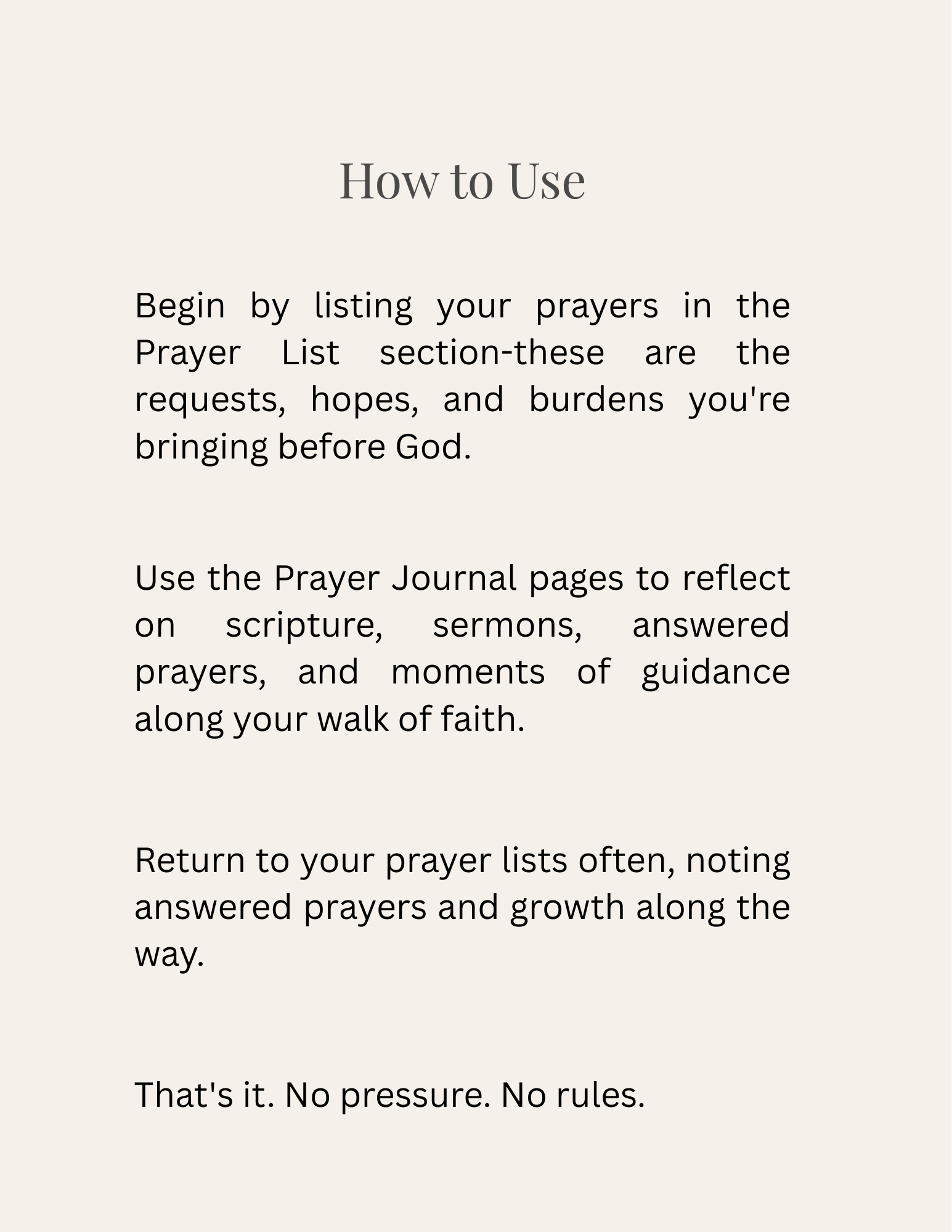 Clothe Me in Prayer Journal (Print Edition) - Image 2