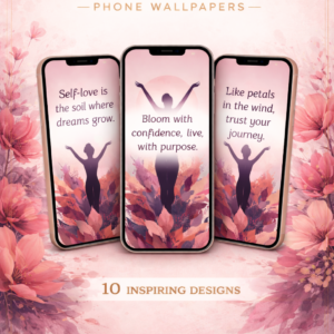 Blooming Confidence Collection: Phone Wallpapers